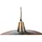 Hello Honey® 16" Charcoal Metal Pendant Light with Fringe